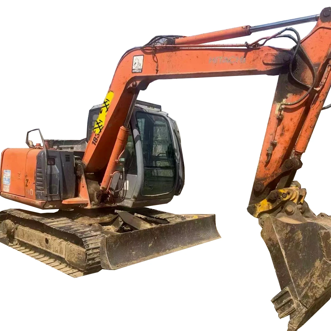 Экскаватор HITACHI ZX70 с бульдозером, мини-экскаватор для продажи