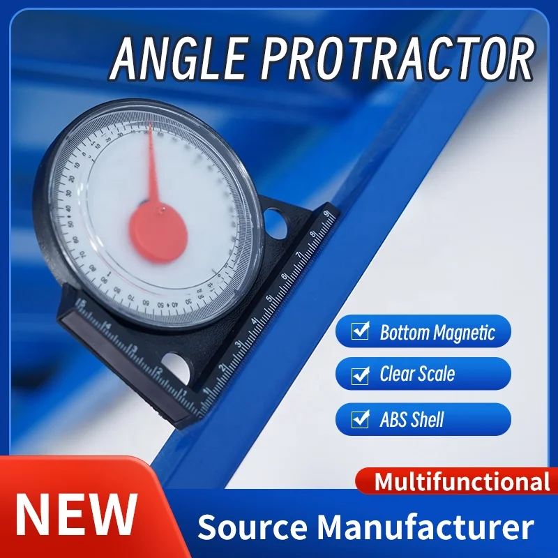 Clinometer With Magnetic Base slope angle meter Mini Inclinometer Protractor Tilt Level Meter Angle Finder