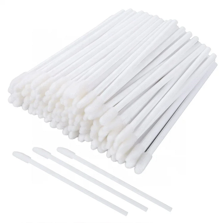 Manufacturer flocking disposable lip brush lip gloss brush lip brush applicator
