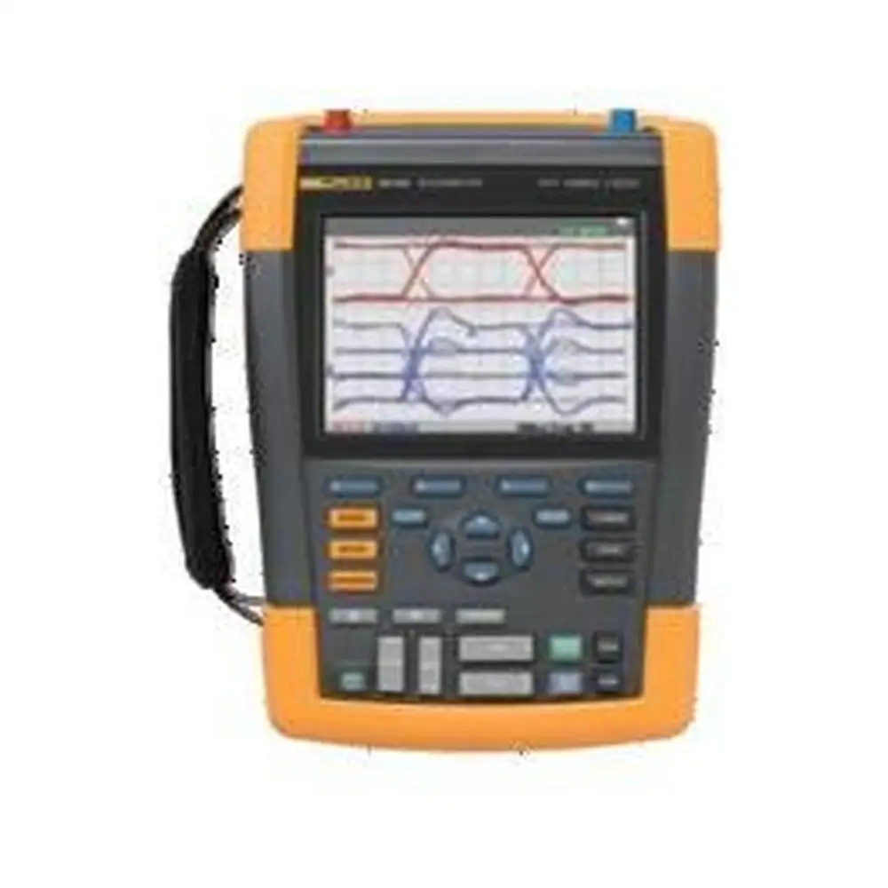 190 scopemeter iii power color and mhz channels energy quality 502 test 500 analyzers tool 204 with software package 435