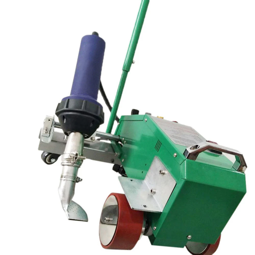 TOP2000C hot air flex banner plastic welding / welder machines for sale with laser