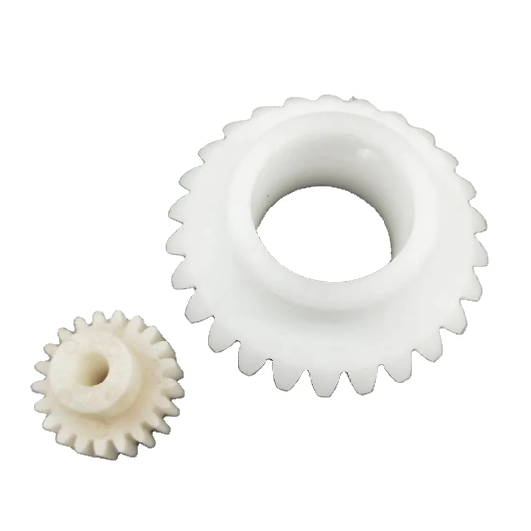 CNC machined customized design engineering prototype part small Nylon  gear