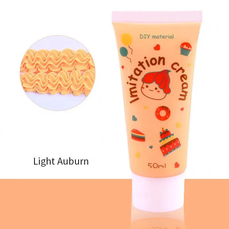 2024 hot sell Wholesale Factory Direct Sales Diy Manual Material Antifreeze Simulation Cream Glue For Phone Case Decoration