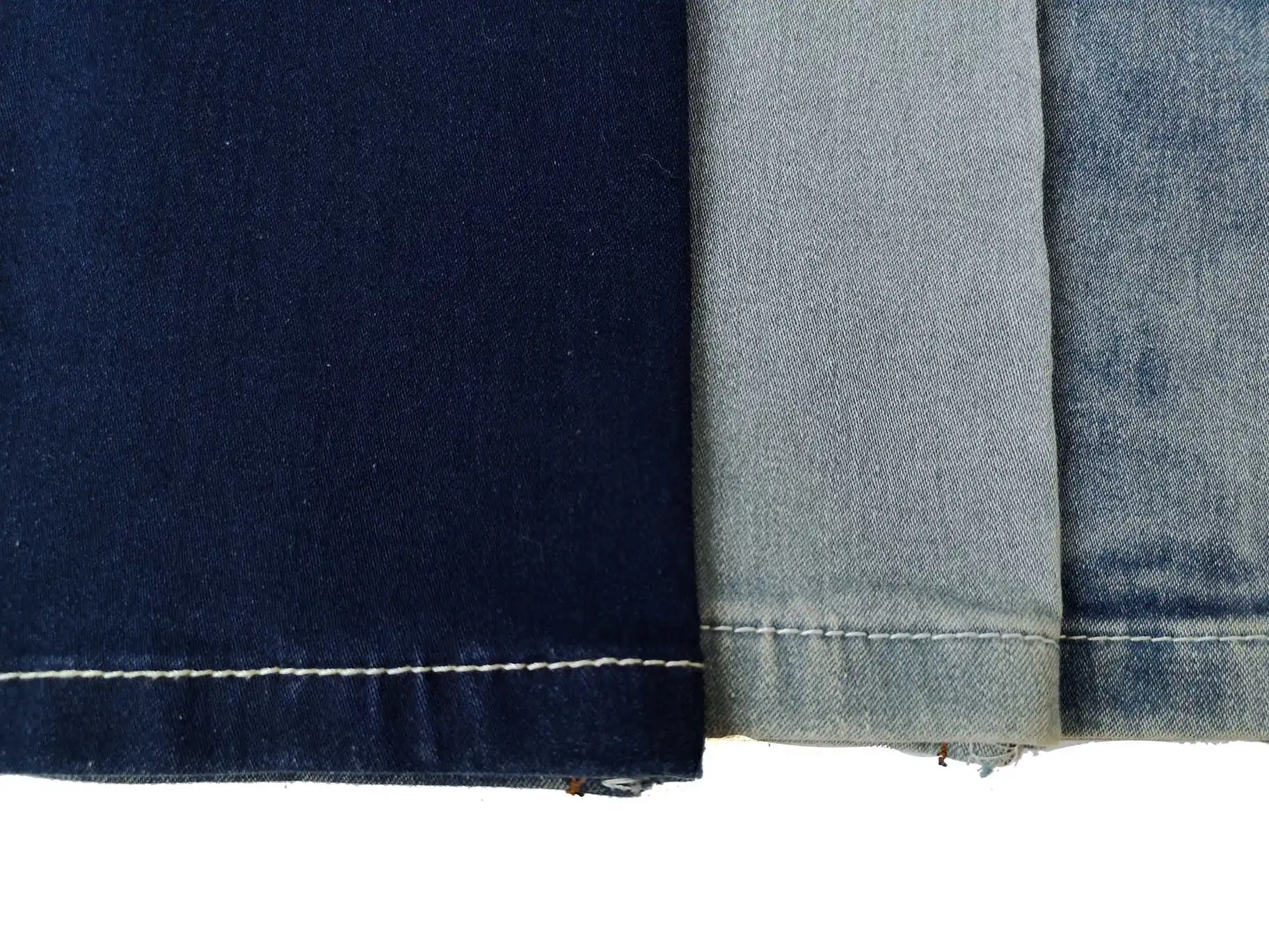 Y121-4 Satin cotton polyester spandex stretch denim fabric wholesale for jeans