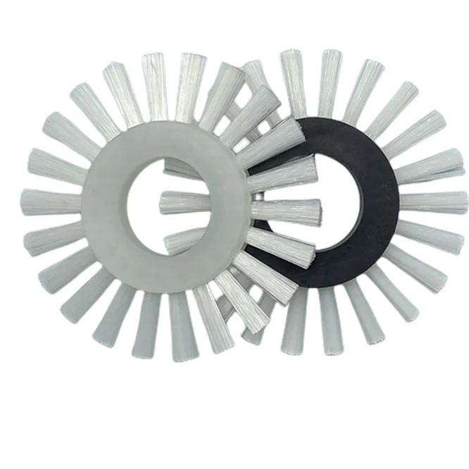 nylon  Wheel  round Brush like sun   Brush For Machine Parts Accessories factory hot selling sun round brush