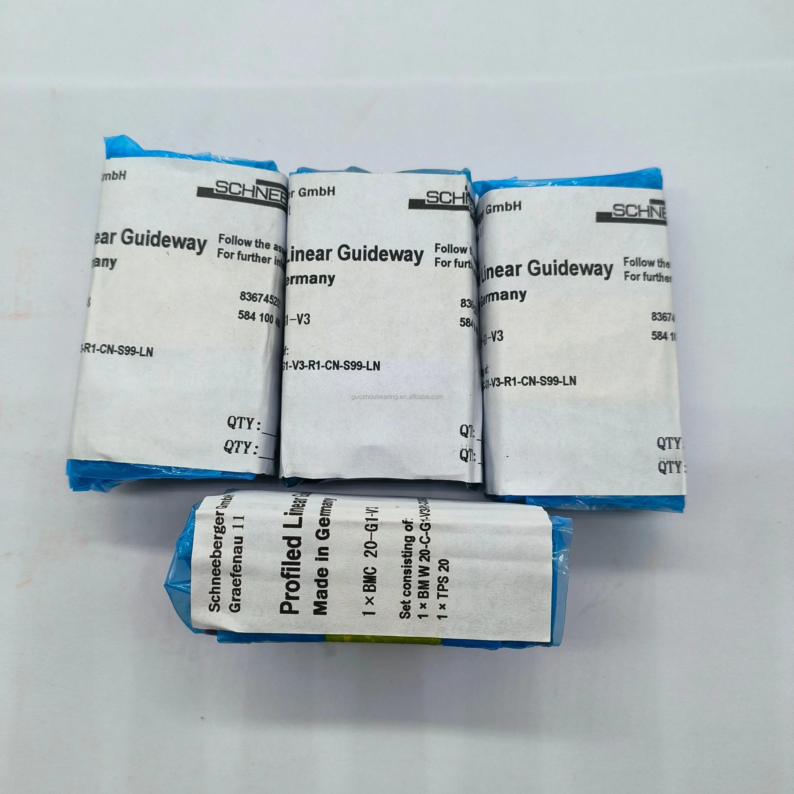 Schneeberger Linear Open Slider Linear Bearing Cylindrical Guide BMW30F-G2-V3