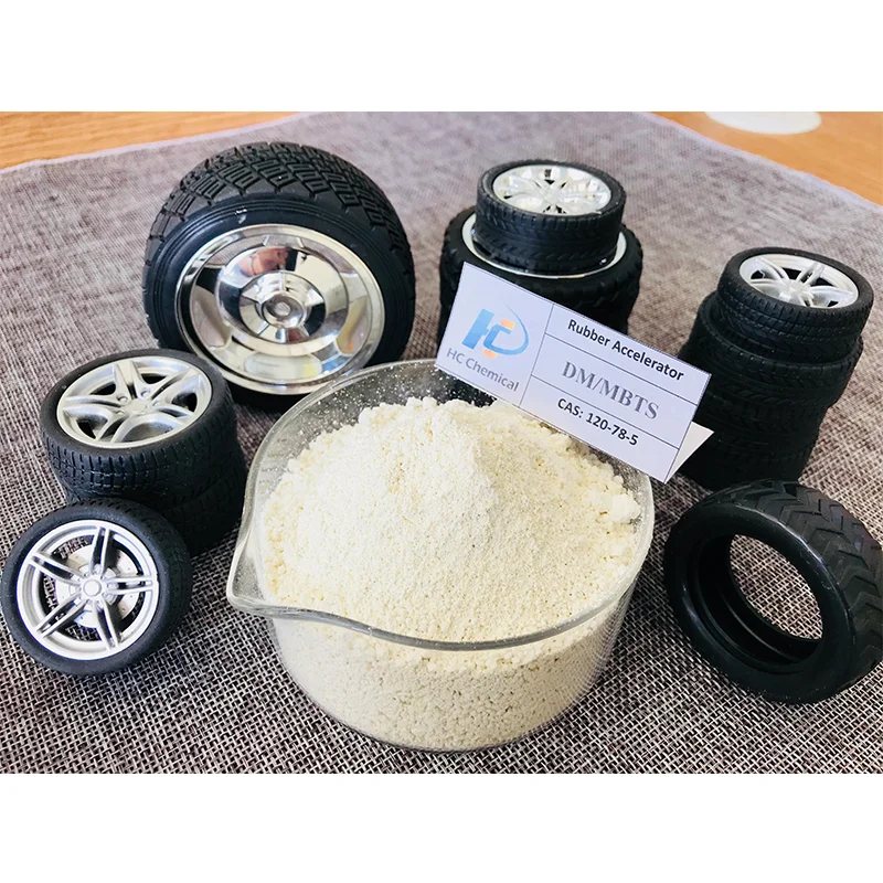Best Selling Pale Yellow or White Color Latex Rubber Accelerator DM MBTS CAS 120-78-5 for Latex Products