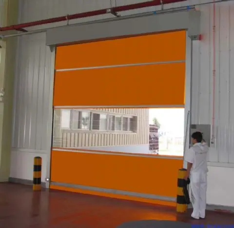 Automatic PVC Rapid Folding Roller Shutter Fast Door High-Speed Industrial Security Roll Door Factory Price Other Doors