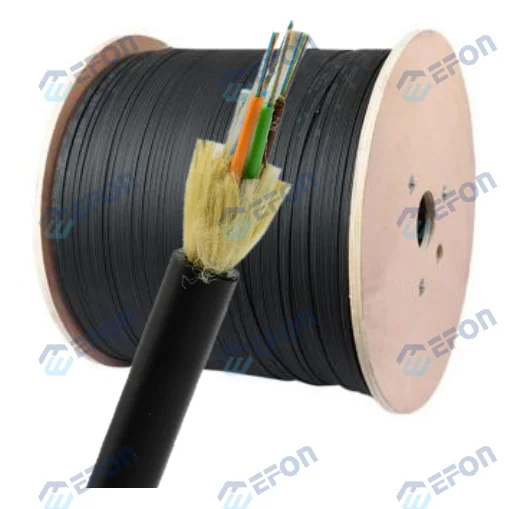 Aerial ADSS Single/Double HDPE Jacket 12 16 24 48 72 96 Core Single Mode Fiber Optic Communication Cable price per meter