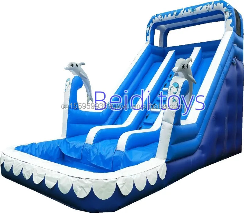 Надувная водная горка для детского парка