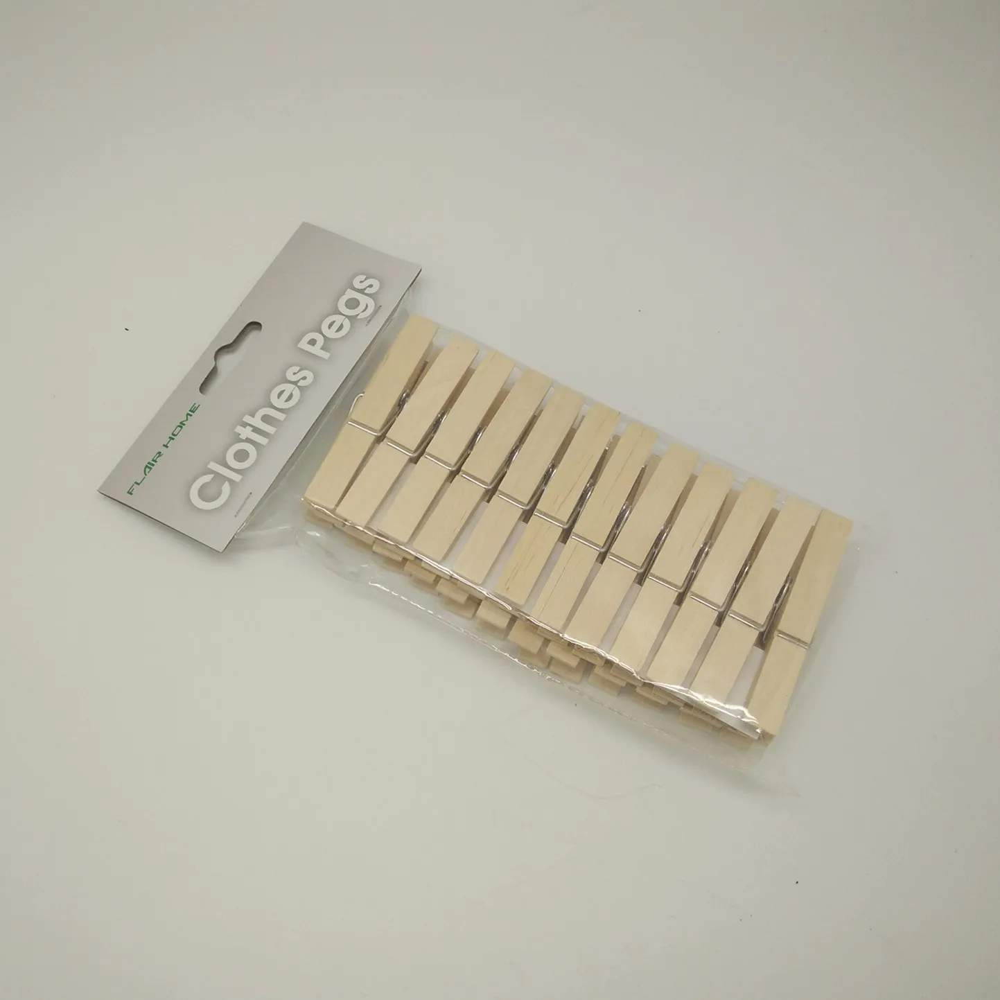 Large decorative clip birch wood clothespin 10cm big wooden clothes pegs spring pins