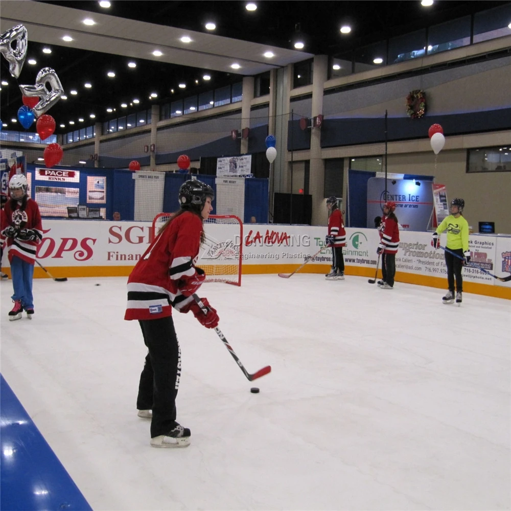 DONG XING cut to size artificial rink synthetic ice skating with faster delivery time