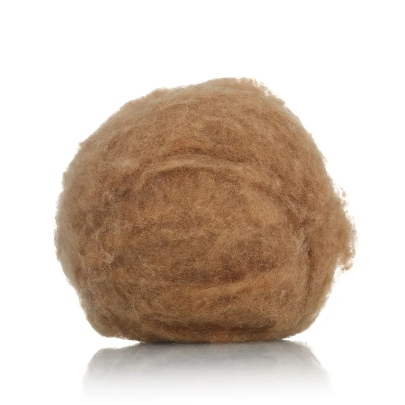 Factory Sell Natural Alpaca Wool Tops Baby Alpaca Wool White and Brown Color Top Supplier