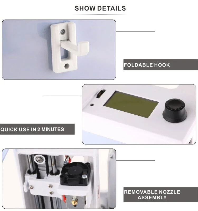 Реальный выгодный производитель, машина, поставщик обучающих игрушек, портативный принтер, 3D-принтер