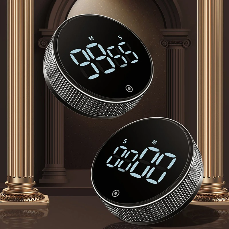 LED Digital Kitchen Timer For Cooking Shower Study Stopwatch Alarm Clock Magnetic Electronic Cooking Countdown Time Timer New
