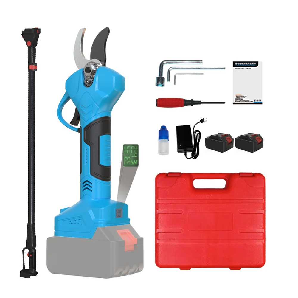Cordless Branch Cutters Battery Shears Pruning Electric Scissors for Trimming Buds