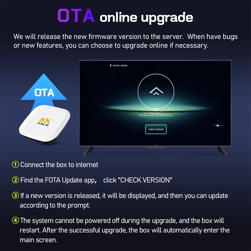 H96 max M2 Android 13 tv box H96MAX 4GB 32GB 64GB 4K 8K tv box 4gb 64gb smart set-top box STB H96 max plus