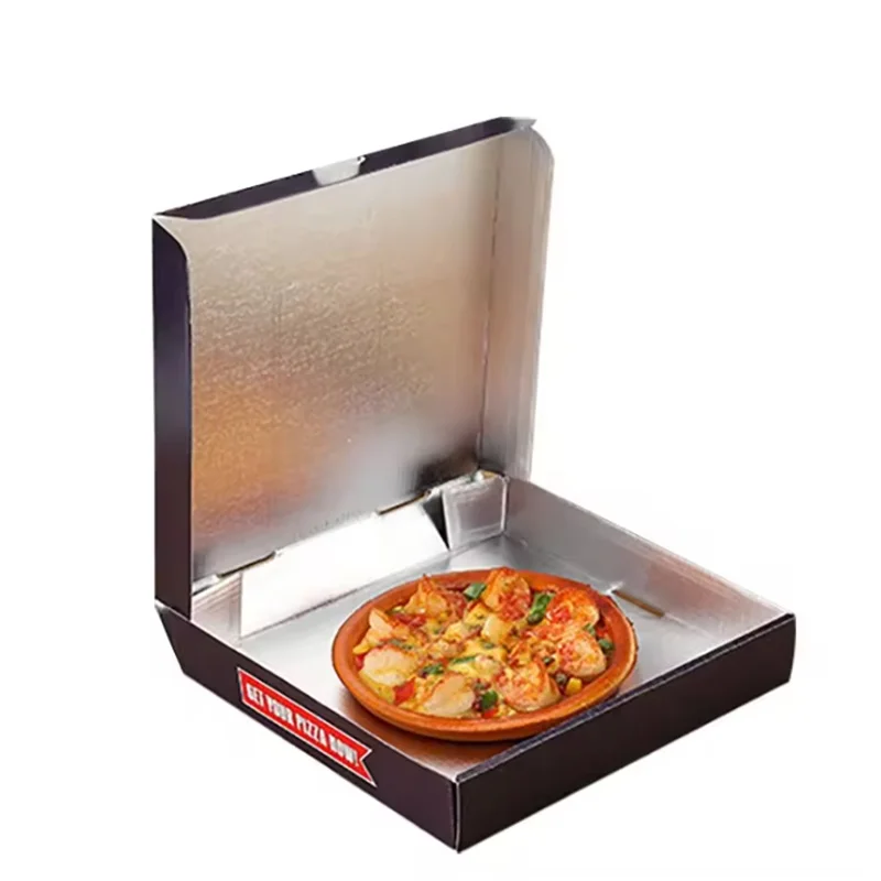 Take Away Food Packaging Lunch Box Corrugated box Pizza Packing Box custom