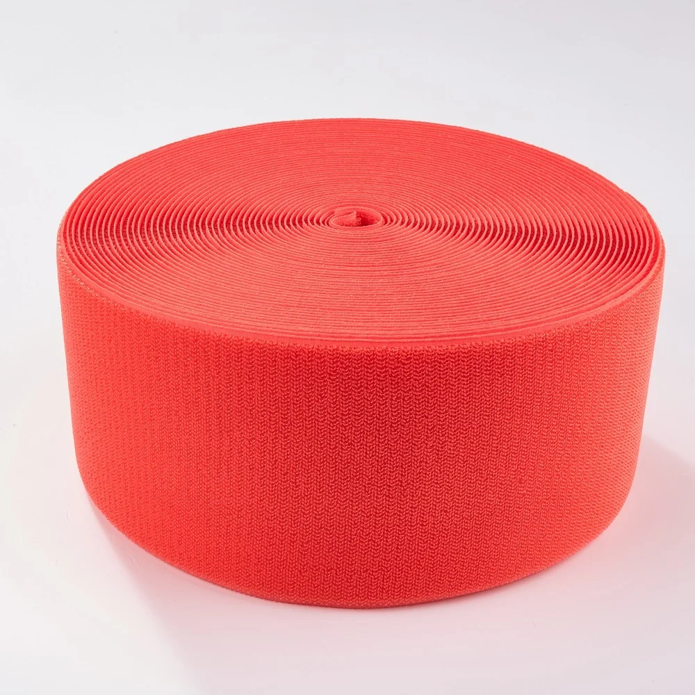 custom tape logo printed Hook and Loop  Reusable Flexible Custom  Logo 100%Nylon Balance Printing hook and loop fastener Tape Feature loop hook