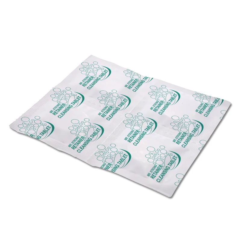 Denture Cleansing Tablets Denture Cleaner 30 Tabs/Box CE Approved Denture Cleaning Tablets