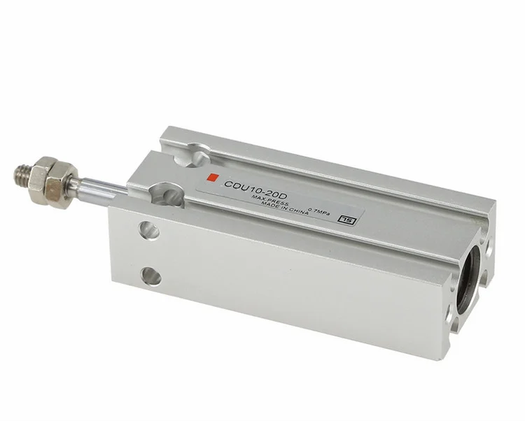 SMC TYPE CDU Pneumatic Air Cylinder CDU10-5/10/15/20/25/30/40/50D Multi Position Free Mounting Cylinder