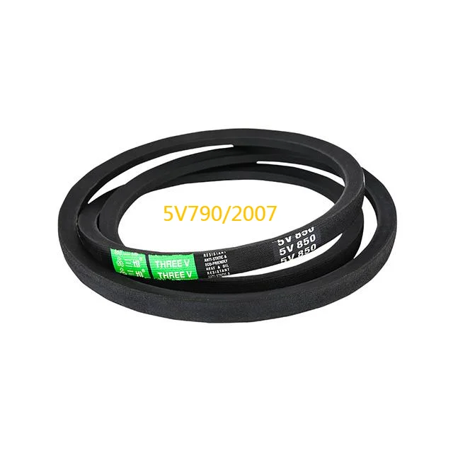 V-belt 5V790/2007 High Quality Anti-Wearing Type 5V Rubber V Double Sided Timing Transmission Belts