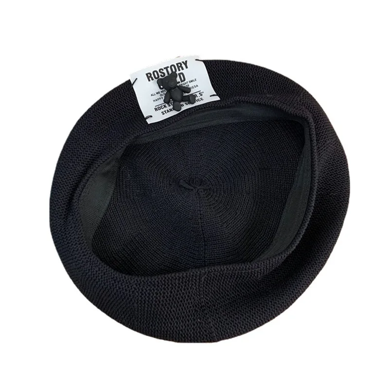 Costom Black Wool Army Beret With Military Beret For Malaysian Army Uniform Beret Hats