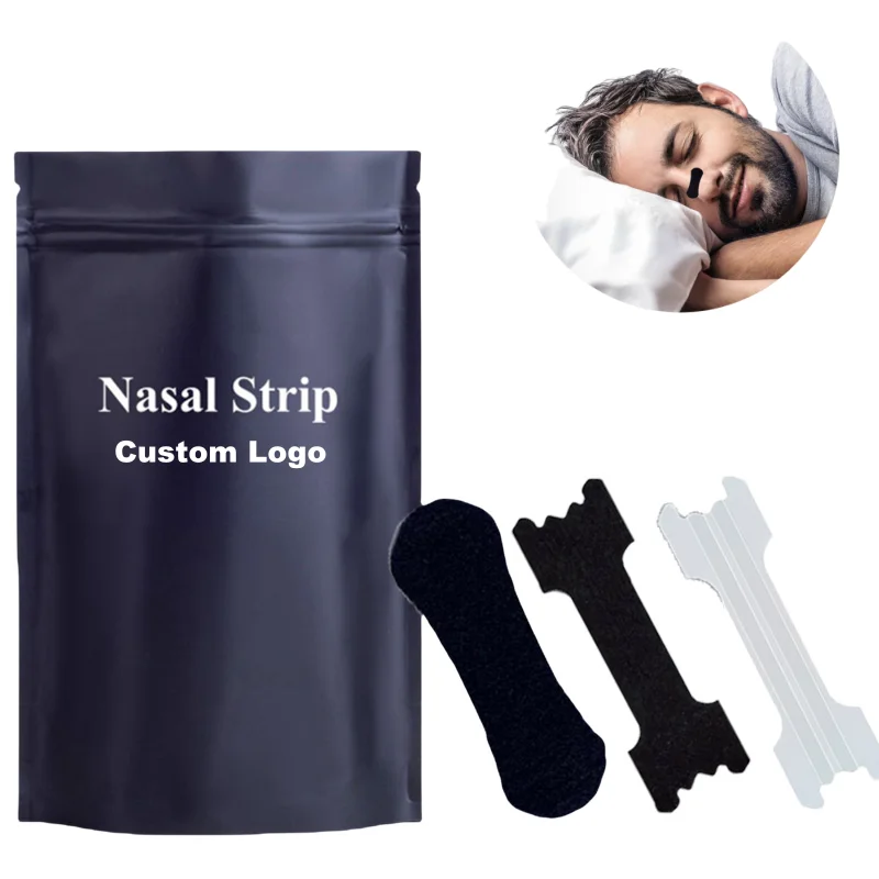 Latex-free Hypoallergenic Breathable Nose Plaster Stop Snoring Improves Breathing Nasal Strips Nasenstrips