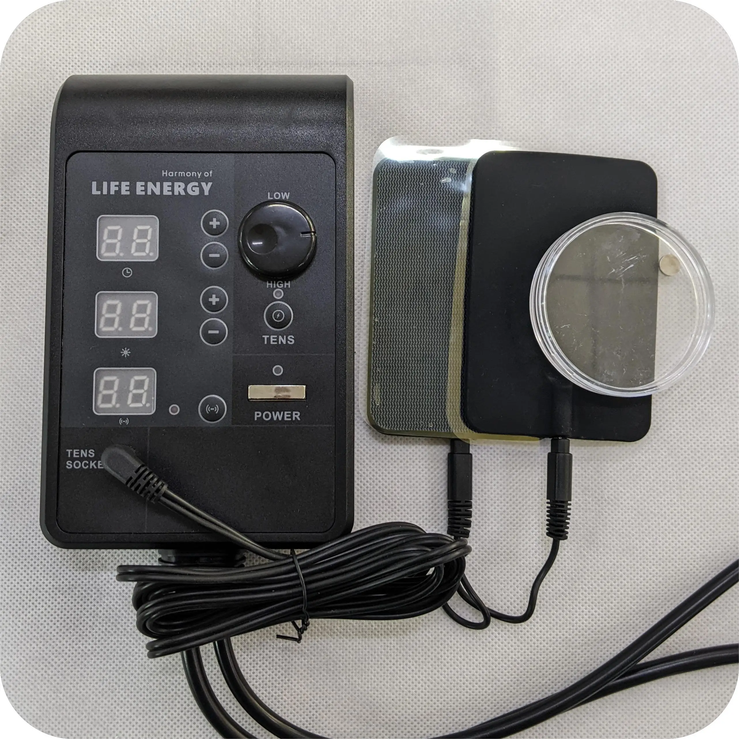 Luxuryade A148 Bio PEMF Electric Heat Thermal Therapy Crystal Massage Far Infrared Heating Tourmaline Amethyst Mat