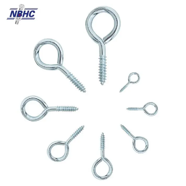 NBHC031SC Gate Hook with one Eye Screw, Closed-End C/O/L Type Screw With Hook