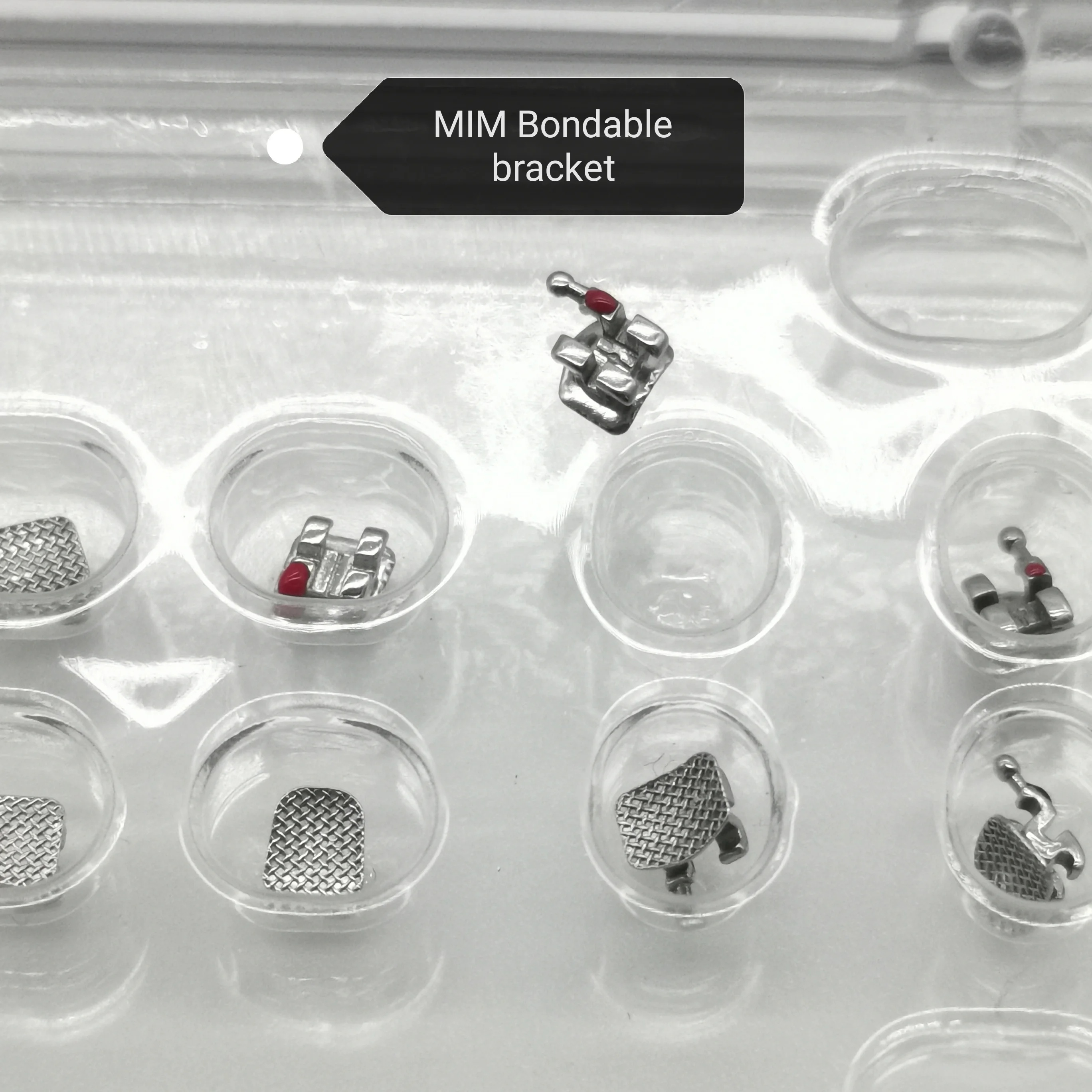 
Orthodontic Dental MIM Monoblock Roth 022 Metal Brackets Orthodontic Braces 