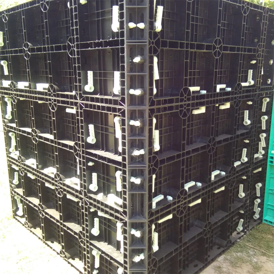 Reused ABS Plastic Formwork Panels for Concrete Column and Pillers