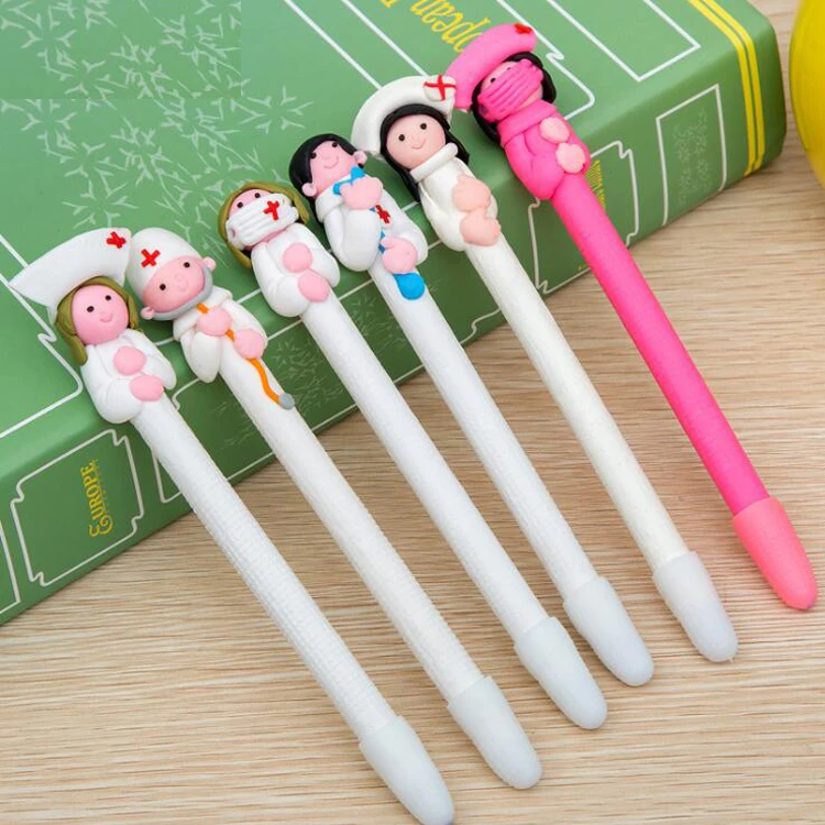 NP-006 advertising promotional custom pens doctors and nurses series soft clay pens