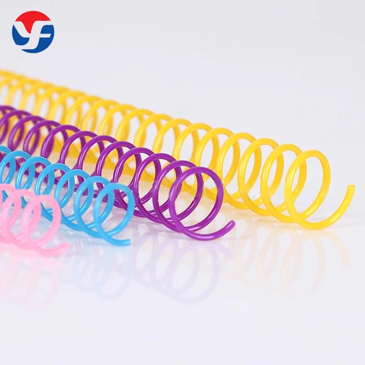 Coil Wire Binding Book Plastic Spiral Bind Ring