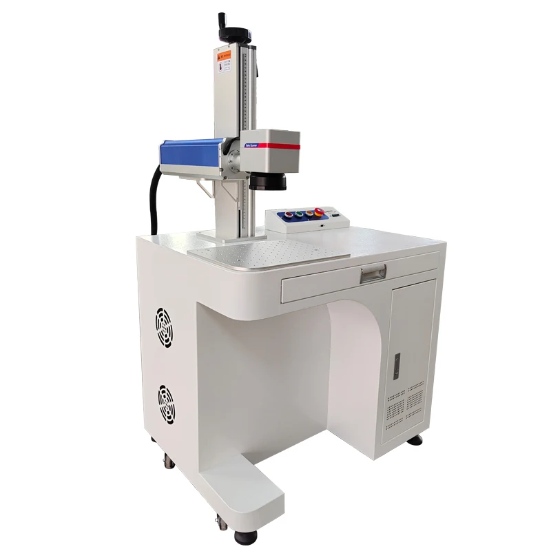 Factory Custom Service 20W 30W Makers Mark Adobe After Effects Fiber Laser Marking Machines