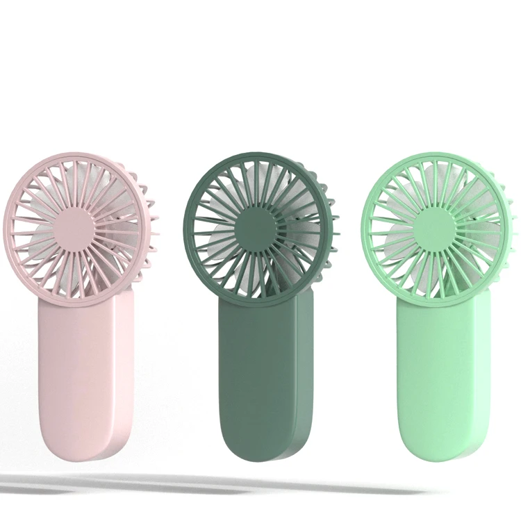Портативный Путешествия воздушное охлаждение аккумулятор с зарядкой от USB перезаряжаемые портативный карманный мини-вентилятор с рекламным подарком для летний Удобный вентилятор