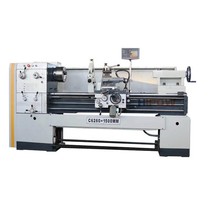 C6260X1500 Precision manual lathe machine price torno horizontal parallel mechanical Lathe Machine lathes