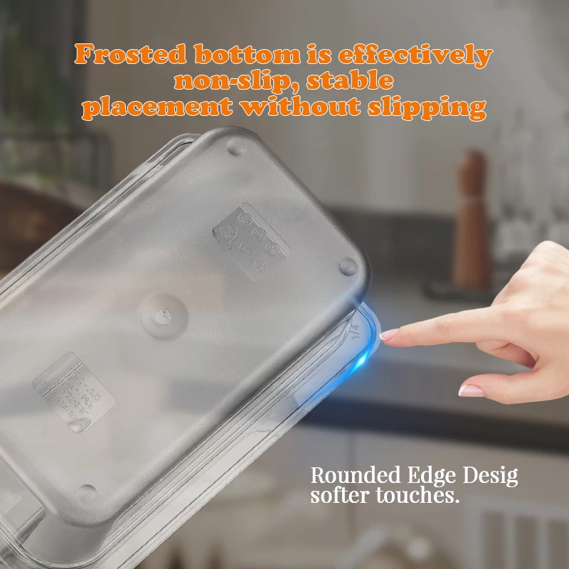 DaoSheng Custom Clear Plastic Polycarbonate 1/1 1/6 Size For Hotel Gastronorm GN Container Food Pans