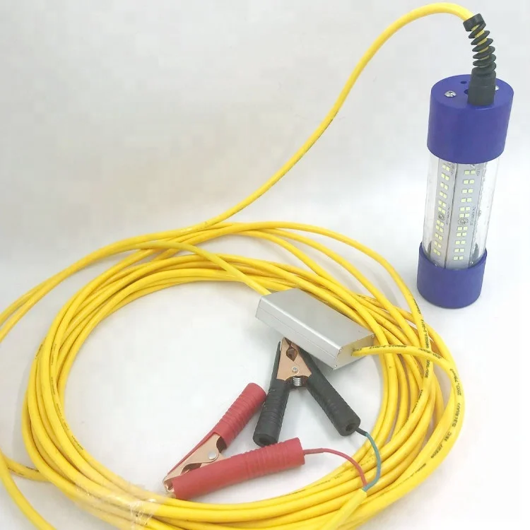 
New Green Outdoor underwater light deep drop fish funder lamp with 30ft Cord 