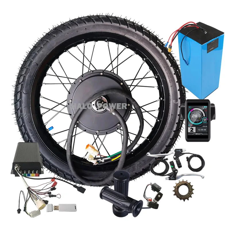 72v 96v qs 3000w 5000w 8000w ebike conversion kit 72v 3000w brushless dc motor for motorcycle e bike conversion kit hub motor