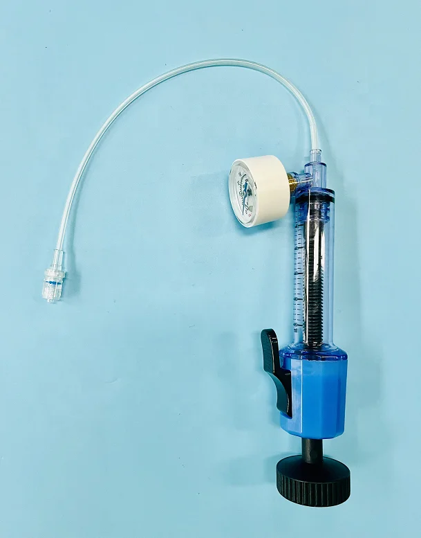 Tianck medical supplier disposable catheter stent implantation 30ATM 40ATM Balloon Inflation Device