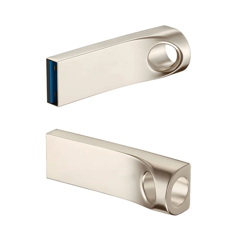 Mini Metal USB 2.0 3.0 Zinc alloy Flash Drive with Keychain Thumb Drive Water Proof USB Stick  Pendrive 64GB 128GB USB Key