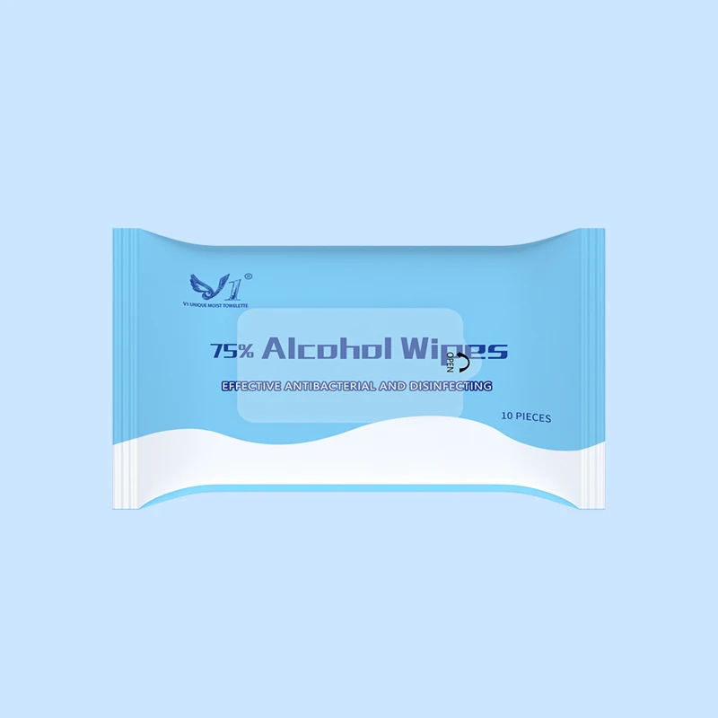 Alcohol Hand Sanitizing Hand Wipes Unscented Disinfecting Hand Sanitizer Wipes With Aloe