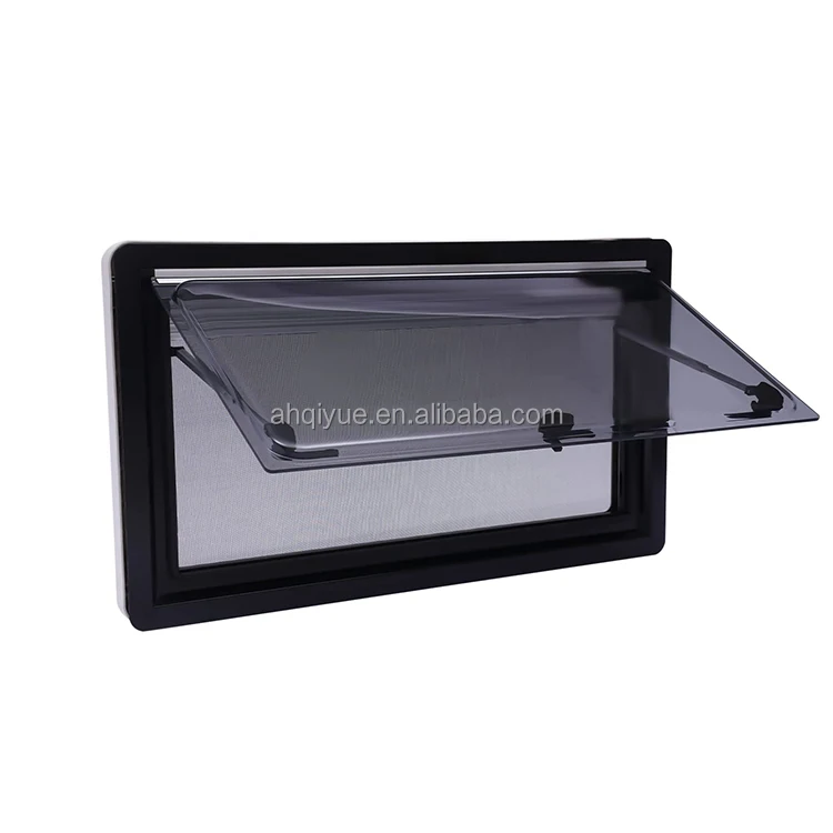 1000x800mm RV Caravan Camper Trailer Aluminum Frame Acrylic Glass Hinged Window