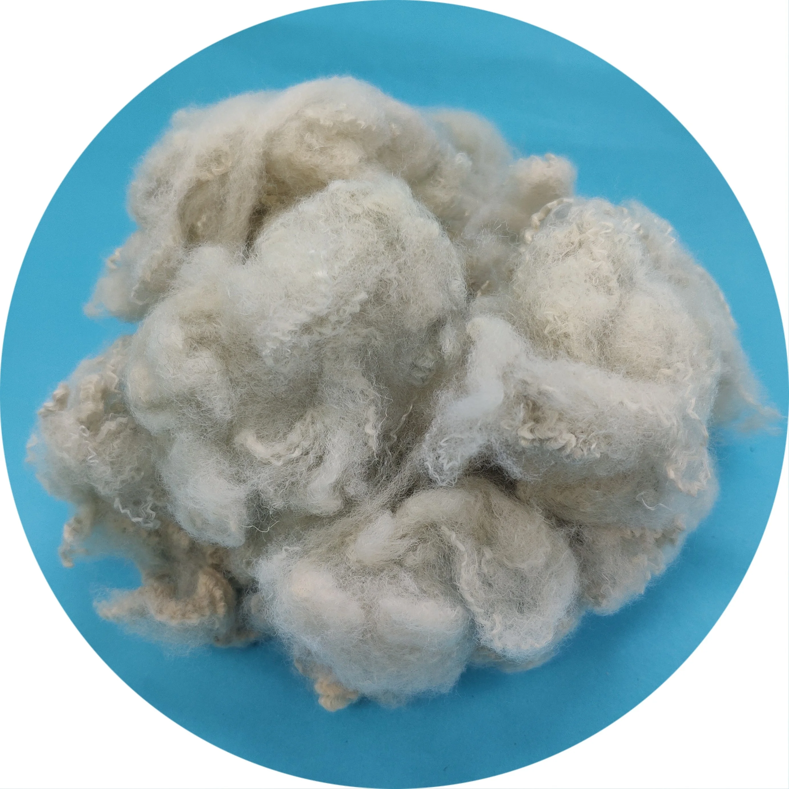 
High quality 2800NM Natural Hemp Staple Fiber for sale 
