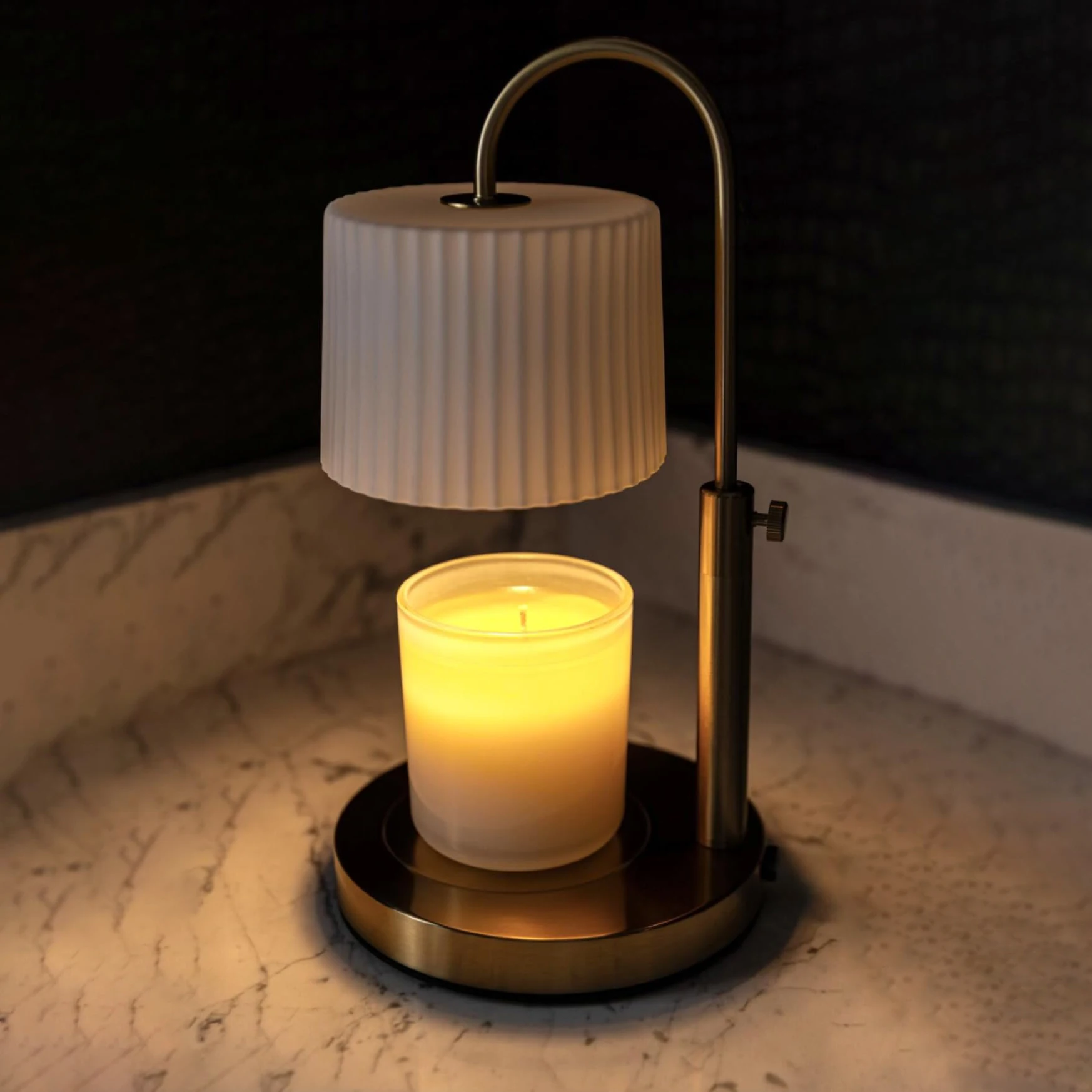 Wholesale Luxury Home Decor Aroma Electric Candle Warmer Lamp Indoor Wax Melt Burner Candle Warmer Lamp For Scented Candle