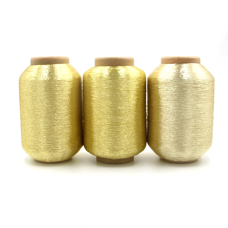 
Марокканская 600D чистая золотая металлическая пряжа 