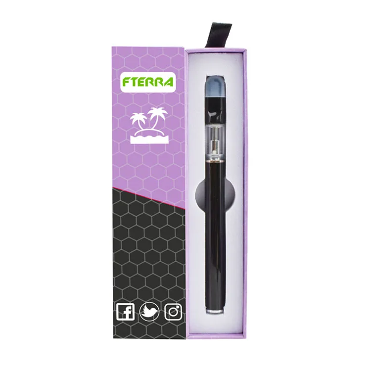 Custom disposable vape pen .5Ml Or 1Ml 510 Cbd .3ml Vape Pen Cartridge Packaging Box