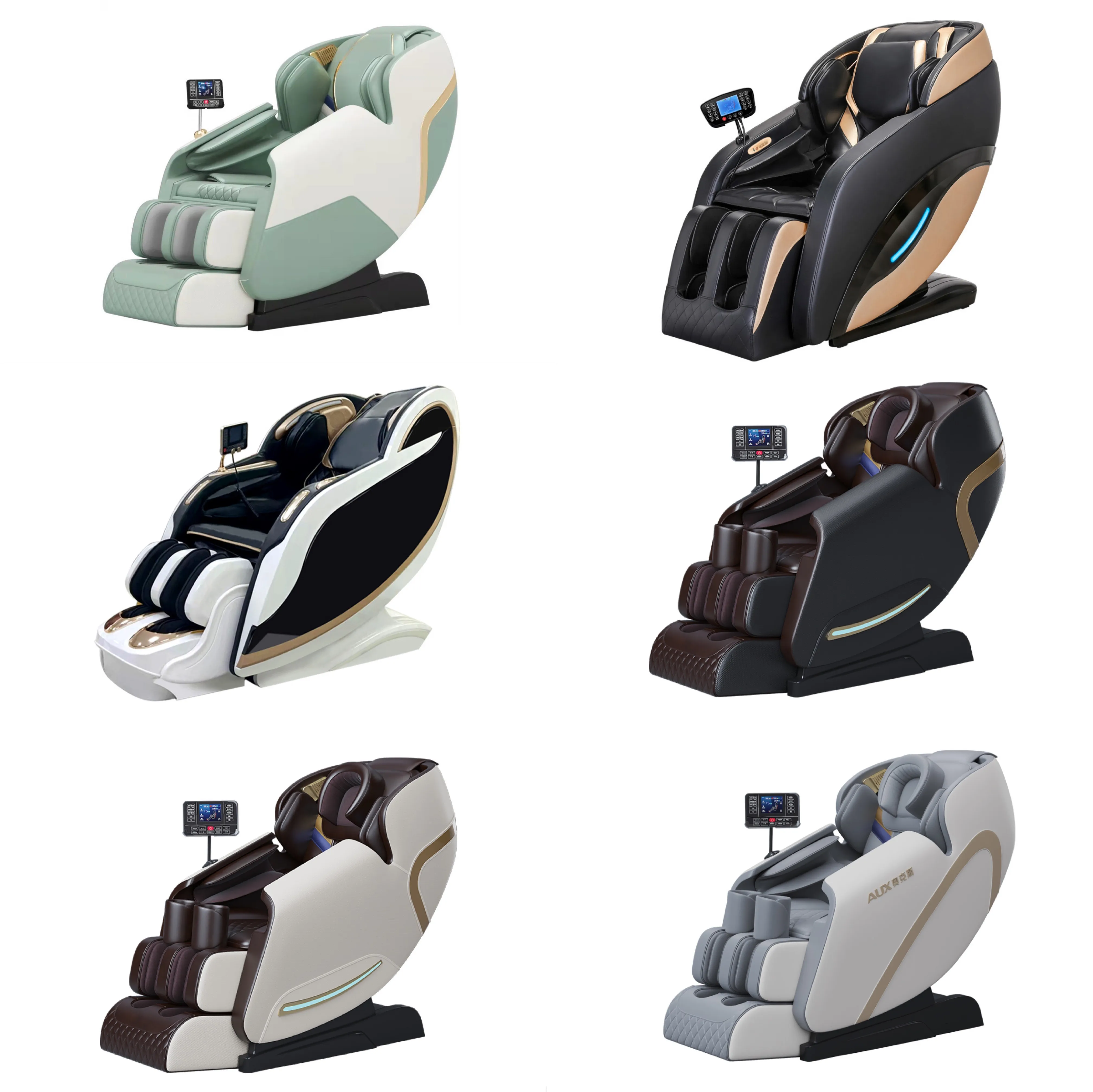 export china poland furniture massage chair electric massage sofa 4d zero gravity foot roll massage th
