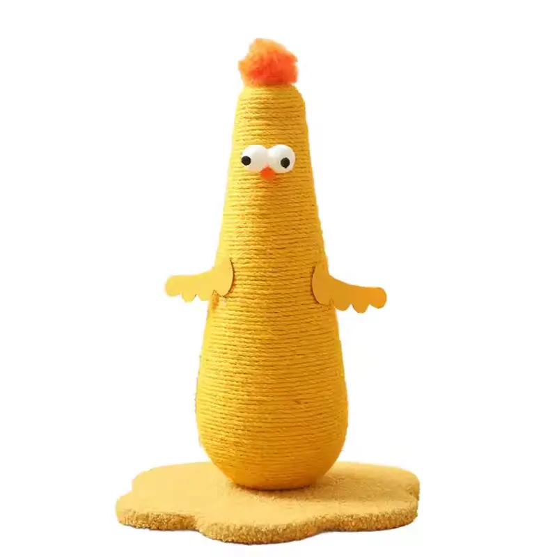 Sustainable Vertical Claw Grinder Made of Hemp Rope Cat Toy Wear-resistant Cat Scratch Board